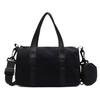 2025 new versatile nylon Boston bag casual shoulder messenger bag women's fashion commuter hand pillow bag