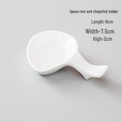 Multi-use Ceramic Chopstick and Spoon Rest