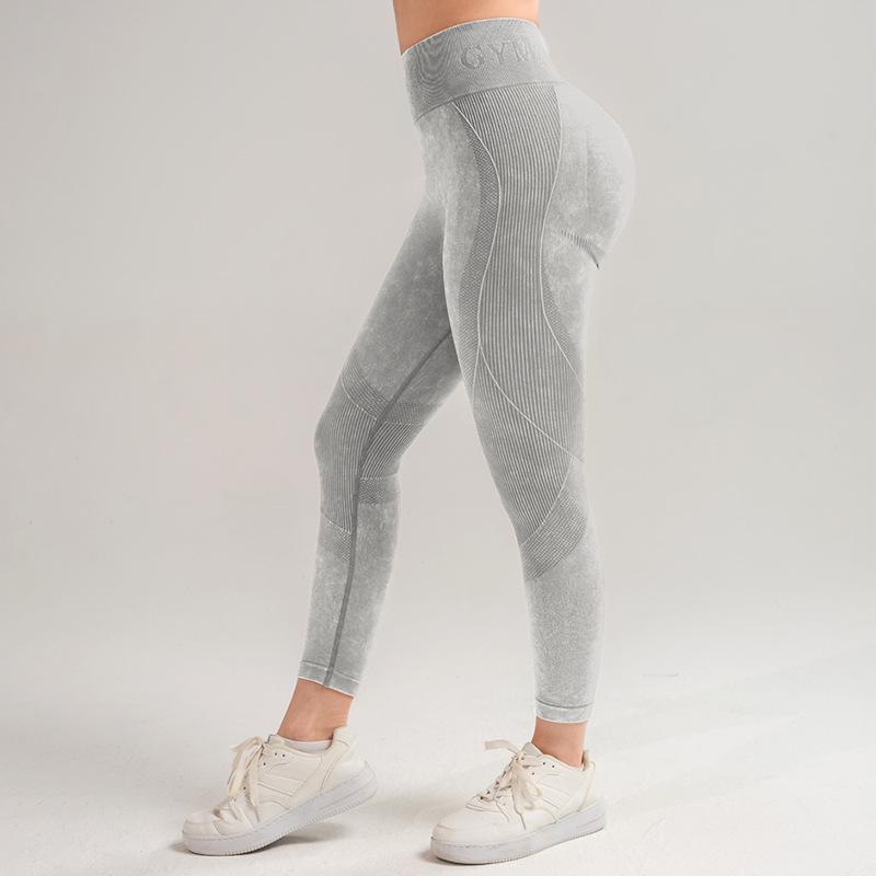 High Waist Seamless Peach Butt Yoga Leggings for Women - Hip Lifting, Tight Fit, High Elasticity Fitness Pants