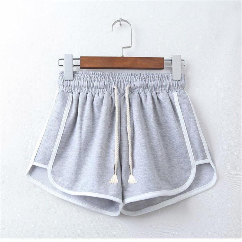 Women's High-Waisted A-Line Sports Shorts – Summer Thin, Three-Quarter Length, Slim, Loose, Casual Outerwear