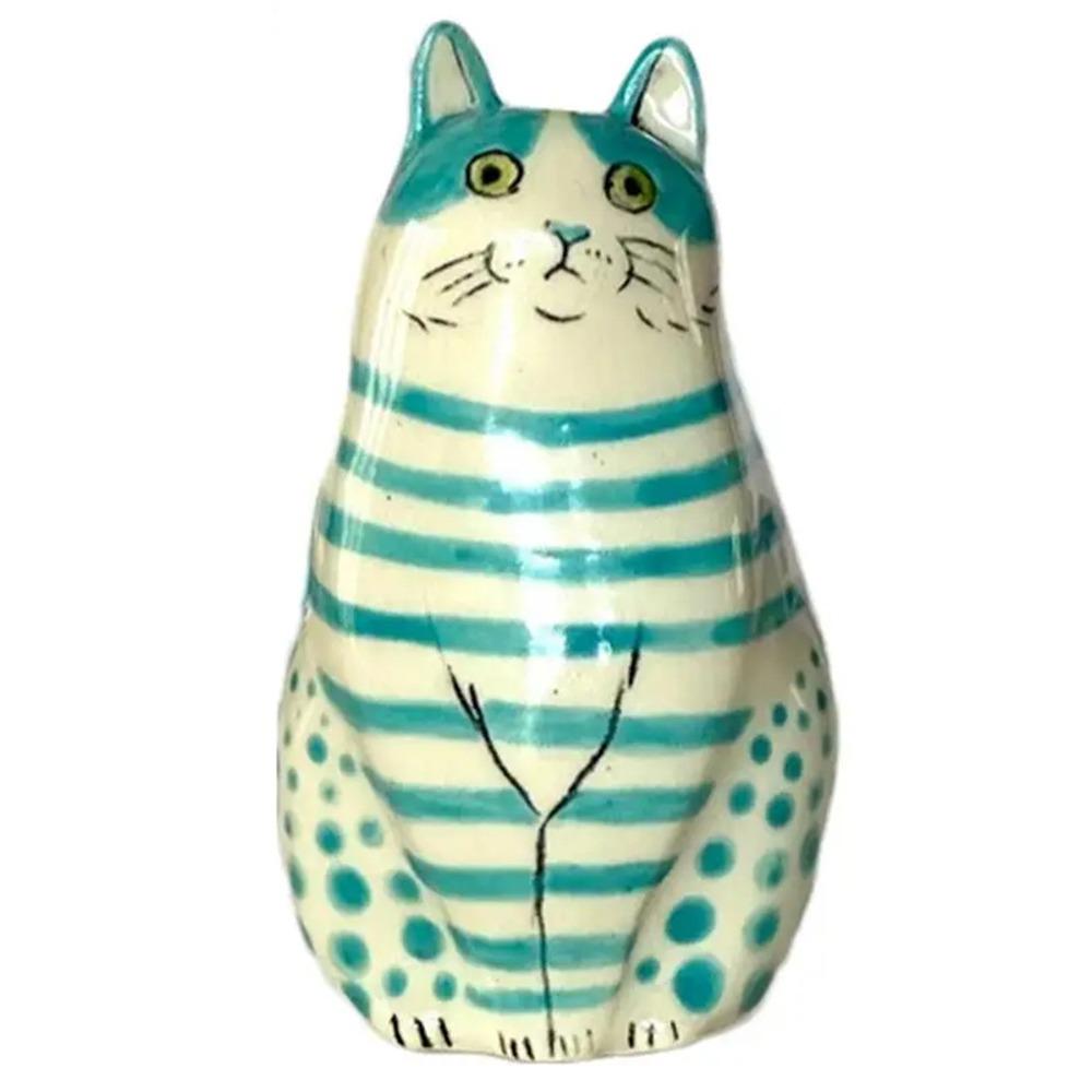 Creative Polka Dot Cat Vase Multicolor Hydroponic Flower Pot Tiny Animal Flower Vase  Home