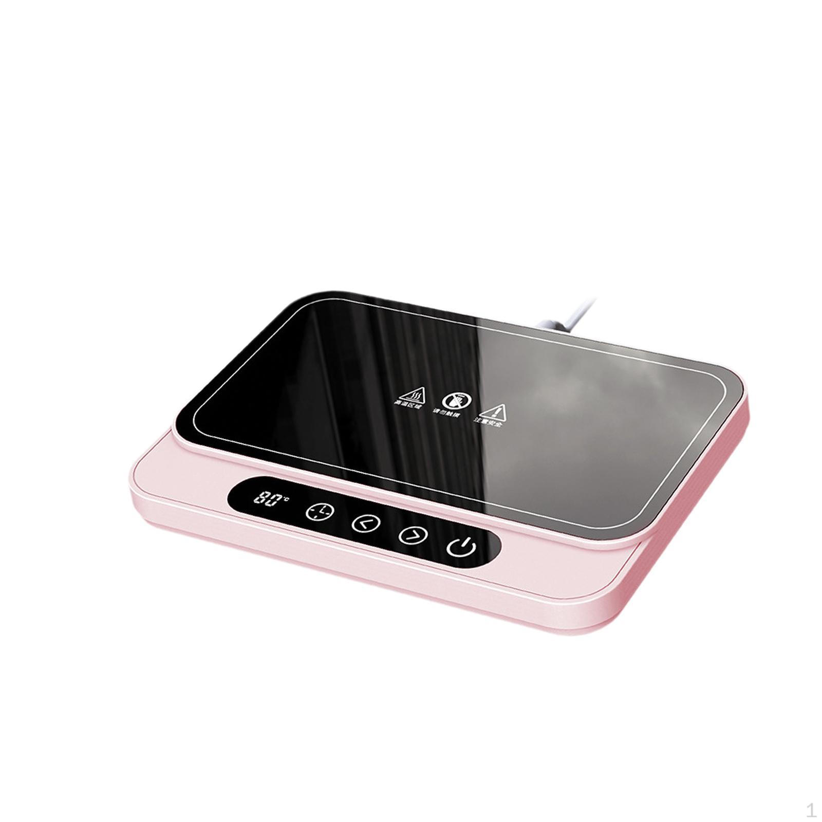 

Cup Warmer Drink Heater Coaster Food Container Heating Base for Kitchen Dorm Office