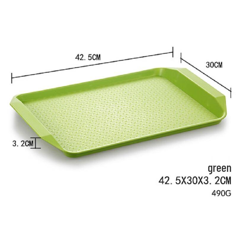 JYJ-803L Rectangular Straw Fiber Fast Food Serving Tray
