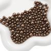 Abs Non-Porous Pearl Plated Colored Round Beads Loose Beads Beaded Handmade Diy Vanity Box Clothing Jewelry Decorative Materials