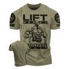 3D Printed Recover Fully Workout T-Shirt Funny Gym T-Shirt High Quality  Men's Short Sleeves Muscle Man Tough Guy T-Shirt