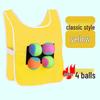 Parent-Child Indoor/Outdoor Velcro Ball Vest & Game Prop
