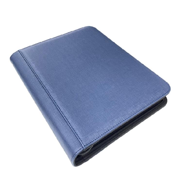 

112 Pocket Gaming Card Album Card Folder Waterproof Booklet 60 Card Slots Card Collector Game Card Storage Folders синій