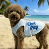 Thin Breathable Dog Summer Clothes Soft Fabric Cooling Pet Vest Mesh Dog Vest  Casual Outfit