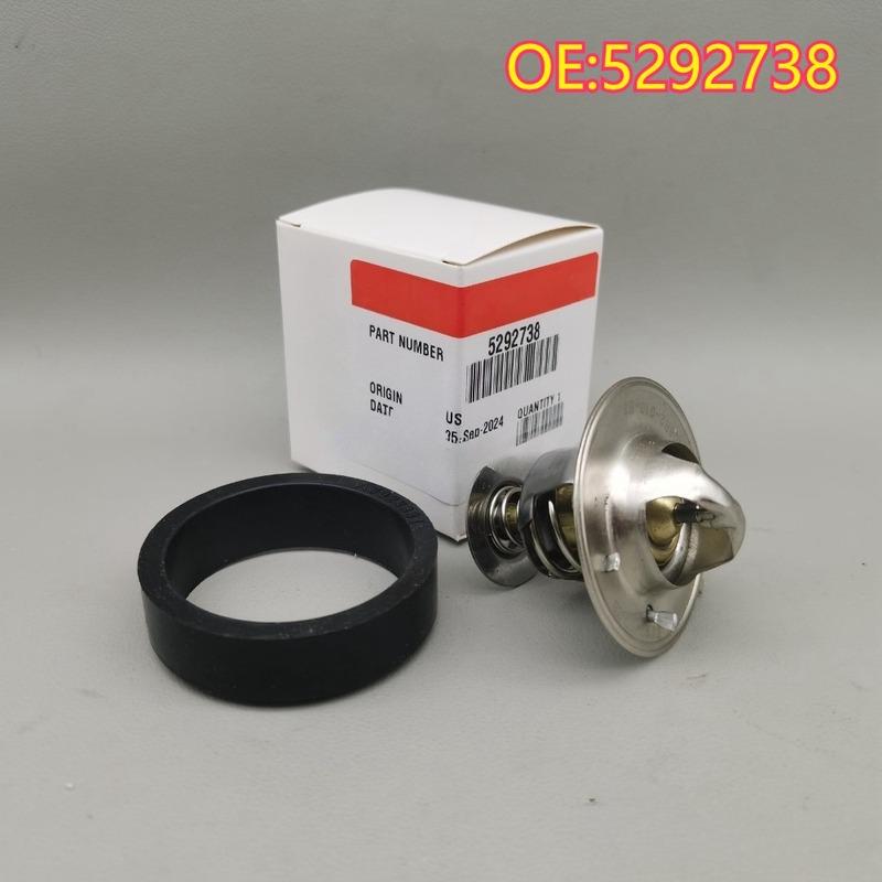 High quality New For 5292738 For Cummins Thermostat Kit 82 C Diesel Engine 6BT5.9