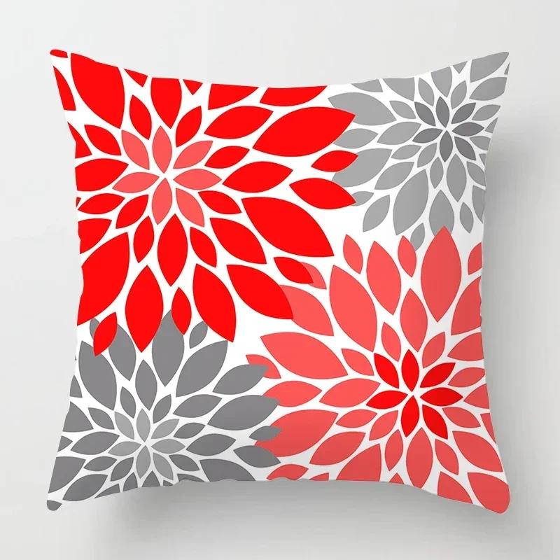 

Nordic Red Sweet Home Pillowcase Home Decoration Living Room Sofa Decoration Pillowcase _ Car Cushion Cover _LK-- , 66x66cm