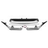 YOFER Style Front Bumper Spoiler Lip + Lower Fog Light Side Vent Splitter Corner Cover For Honda Civic 11th All Models 2022-2024