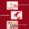 Chinese Snake Dance Craft Set Handmade 3D Snake Paper Puppet Set for Children Adult School Kindergarten