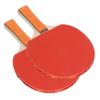 Ping Pong Paddle Handshake Set Table Tennis Paddle Kit Pack of 2 Rackets 3 Table Tennis Balls