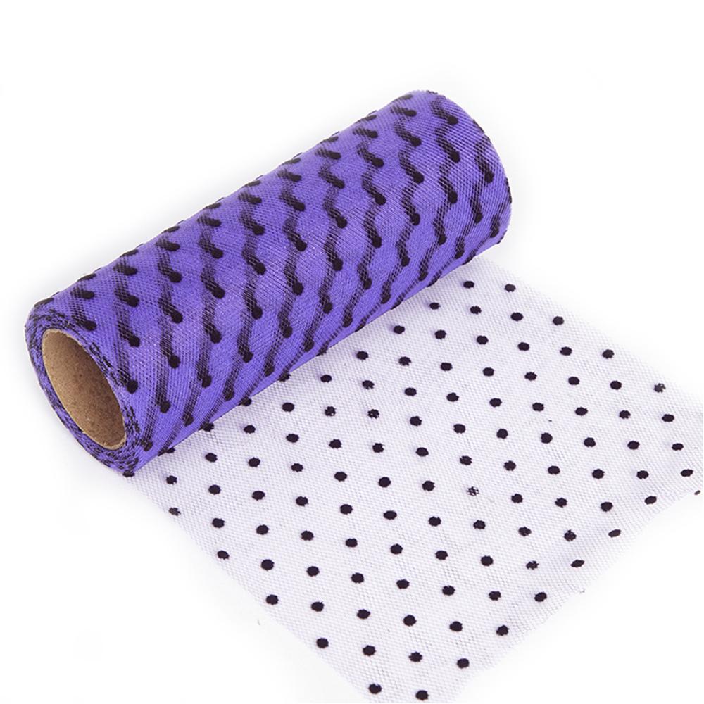 6" X 10 Yards Dots/Sequin/Glitter Tulle Rolls For Tutu Dress Gift Wrapping Wedding Decoration DIY Party Backdrop Ribbon Supplies