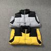 Unisex Trendy Color-Block Embroidered Down Vest