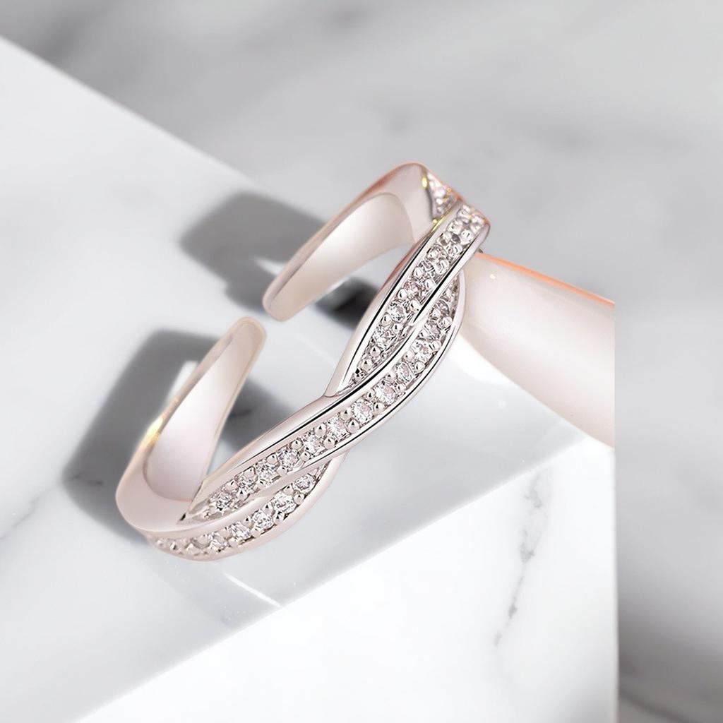 925 Sterling Sliver Rings Shining Classics 5A Zircon for Women Wedding Engagement Jewelry Fashion Luxury Gift High Quality