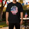 Men's Independence Day Graphic T Shirt Casual Athletic Short Sleeve Crew Neck Lightweight Breathable Fabric Summer Tee