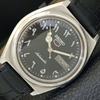 5 AUTOMATIC JAPAN MENS 7009A VINTAGE ARABIC BLACK DIAL WATCH A701215-5 R206a-a701215