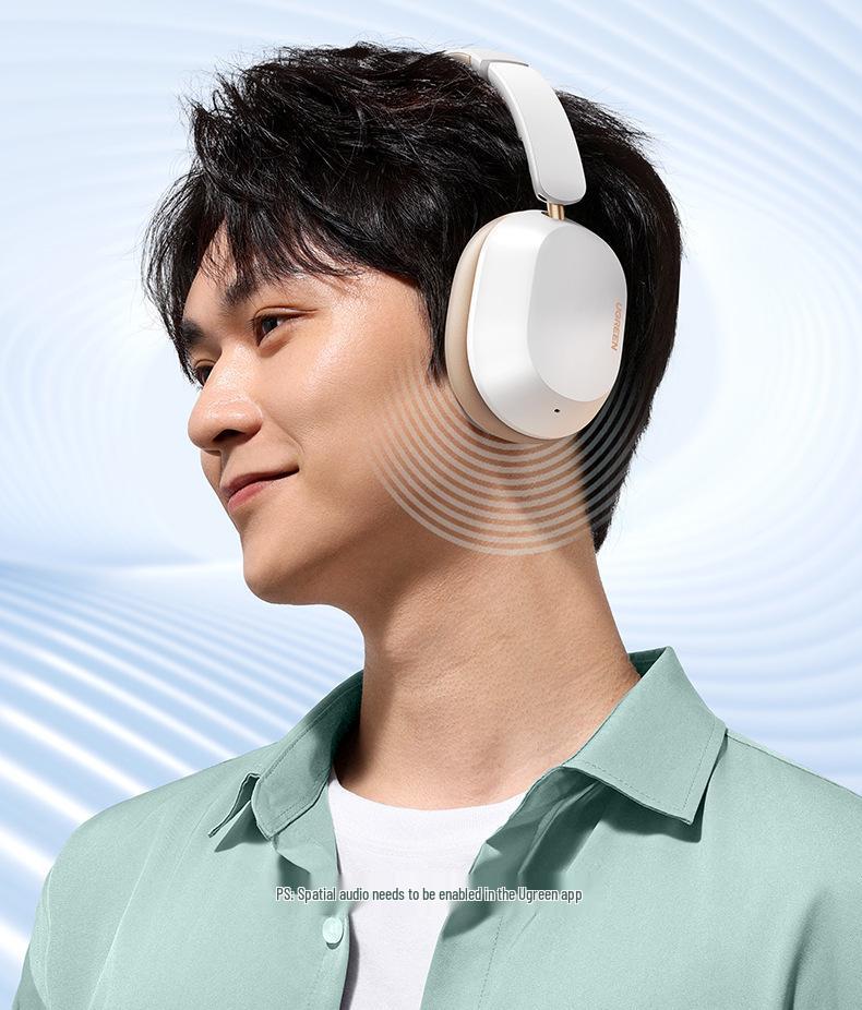 UGREEN Max5c Over-Ear Bluetooth Noise Cancelling Wireless & Wired Gaming Headset 2025