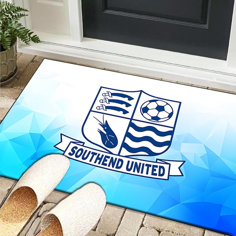 1PC rug Southend Crest Design Carpet, Chair Rug,Area Rug for Office Bedroom living rooms bedroom, Doormat decor Christmas fan gifts