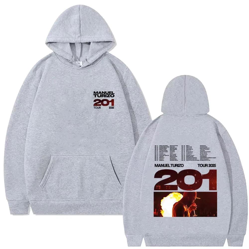 

Manuel Turizo 201 Tour 2026 Hoodie Male Fashion Oversized Streetwear Men s Women Clothing Hip Hop Hoodies Male Vintage Pullovers 4XL