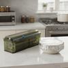 Plastic Cling Wrap Dispenser Universal Cling Film Organizer Cling Film Cutter Box  Wax Paper