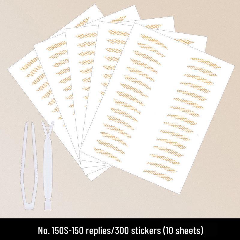 Invisible Water-Activated Lace Eyelid Tape - No Glue, Long-Lasting Fairy Eye Strips