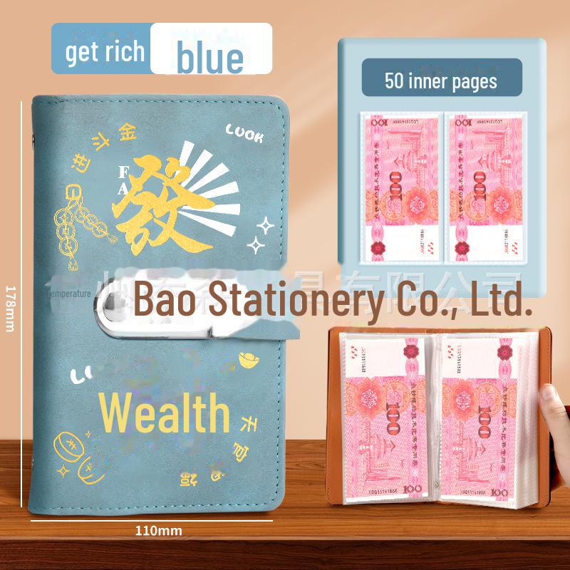 

Сберегательная книга 2024 года с паролем и большой емкостью