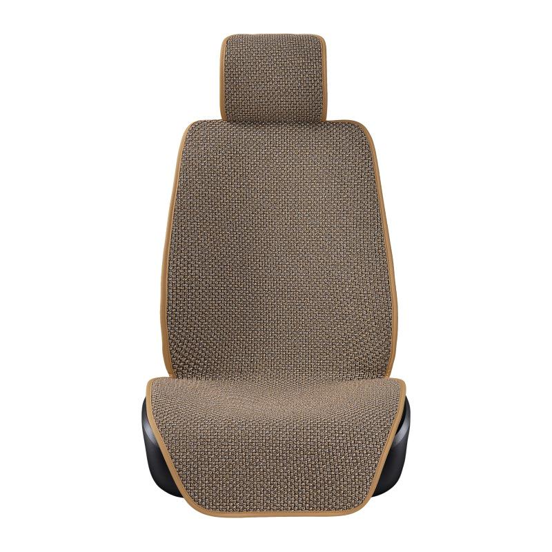 All-Season Non-Slip Linen Car Seat Cushion Set: Breathable, Comfortable & Semi-Wrap Design