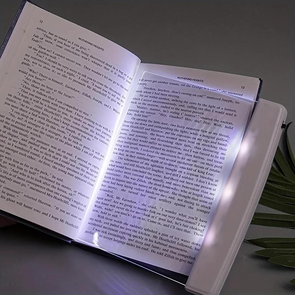 1 Pezzo Pannello LED Piatto Luce da Lettura Visione Notturna, Luce da Lettura Protezione Occhi Luce da Lettura Notturna per Studenti
