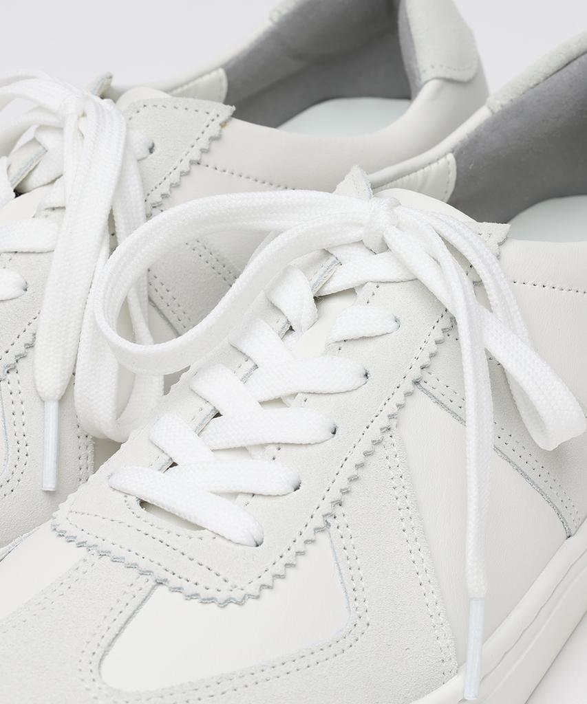 Firenze Atelier [Second.A] Simple White Sole German Army Sneakers 2Ndf2600W [White]