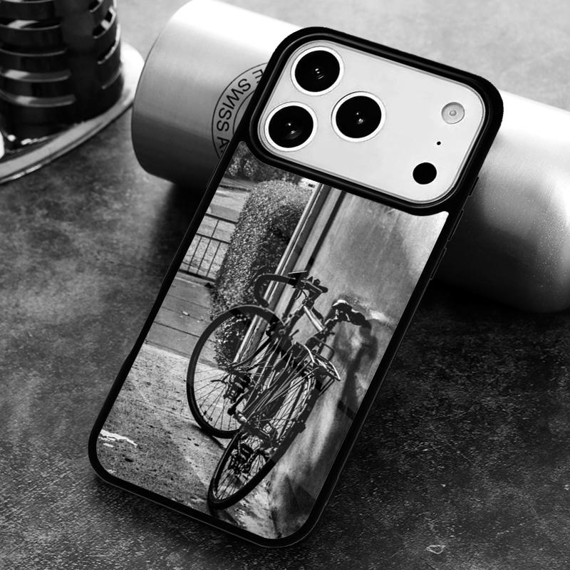 Mountainbike Radfahren Kunst weiche Handyhülle für iPhone 17 16 15 Pro Max Air 14 13 12 11 Plus Stoßfeste Capa Abdeckung