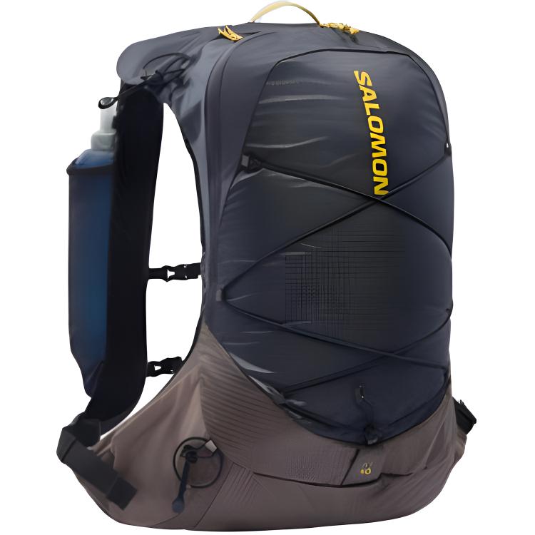 SALOMON 10L Outdoor Bags Lightweight Dark Gray & Black & Iron Gray Unisex LC2737300