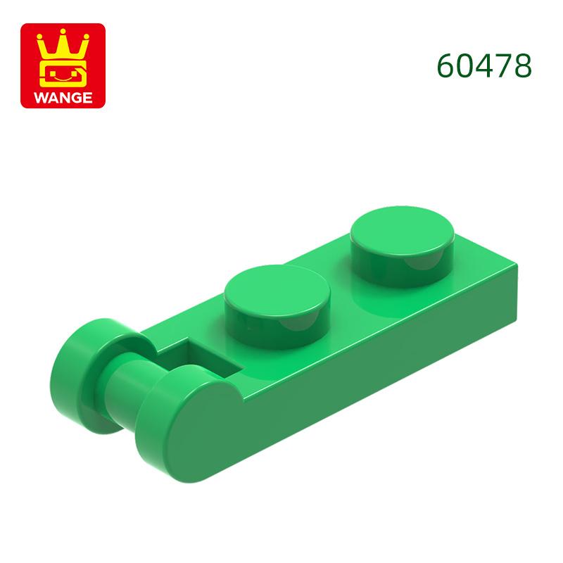 Non-Toxic 208Pcs/Lot 60478 1 X 2 With Bar Handle On End Block Moc Color Accessories Compatible With Curved Brick Diy Toys For Kid