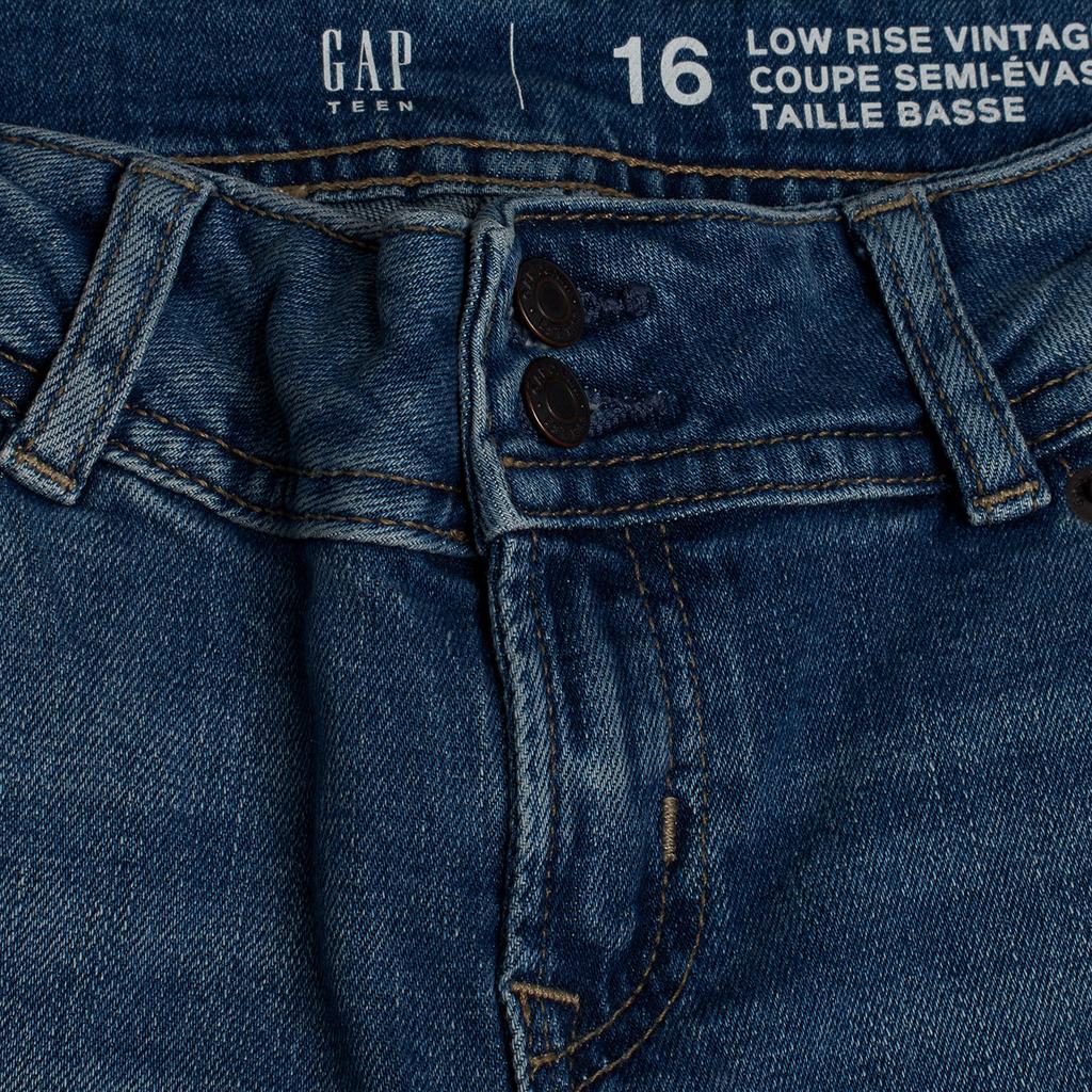 Pantalón Vaquero Bootcut Tiro Bajo 454414 para Niña