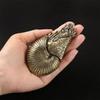 Metal Animal Shelf Decors Accent,Naurilus Figurines Tabletop Centerpieces Home Decors Retro Naurilus Decorative Objects