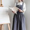 Korean Style Pleated Apron Light Blue Home Garden Household Merchandises Household Cleaning Tools Aprons