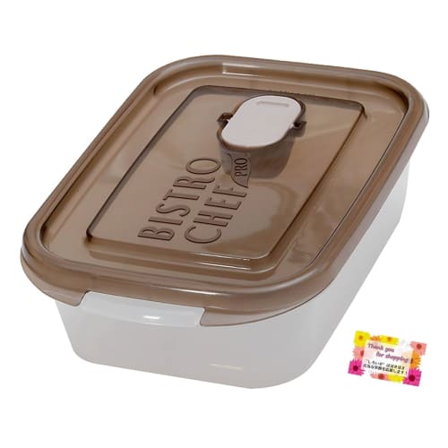 Bistro Chef Corner Medium 600mm Storage Container, Microwave-Safe with Lid: Microwave, Dishwasher, Dryer, and Freezer Safe, with Steam Release Valve