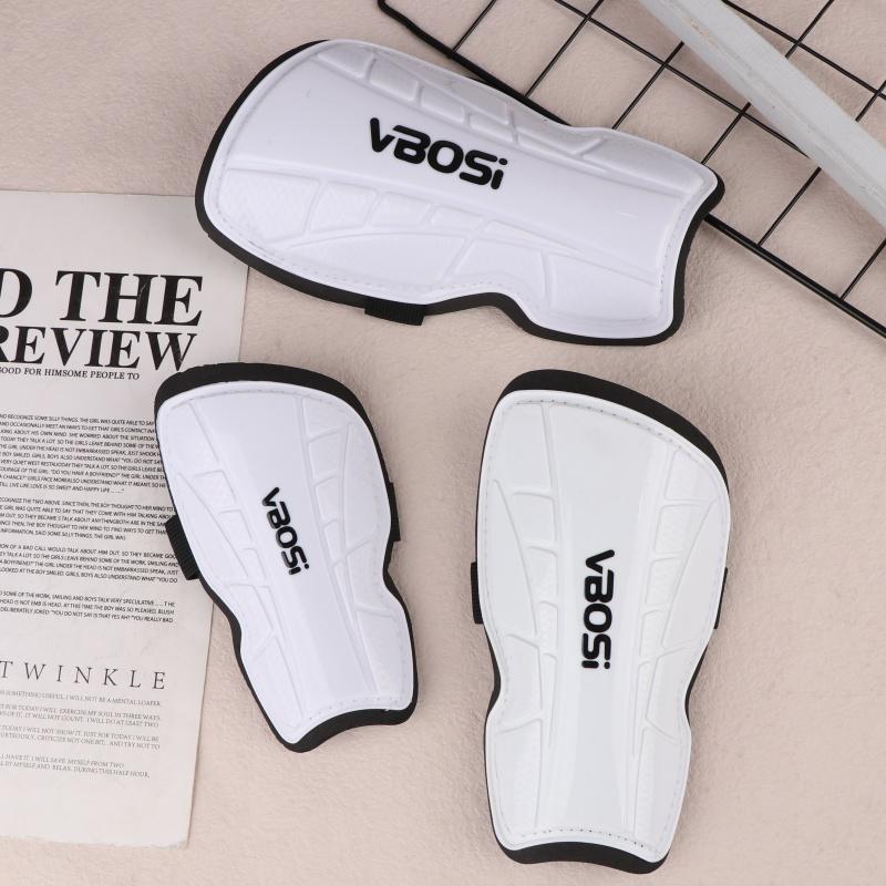 1 pár unisex fotbalových chráničů holení s elastickými pásky pro mládež i dospělé, chrániče nohou, dětské chrániče holení, pásky na podporu holení