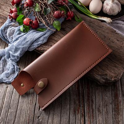 Funda para Cuchillo Cuchillo de Cocina Vaina de Cuero Protector para Cuchillos de Carnicero de Exterior