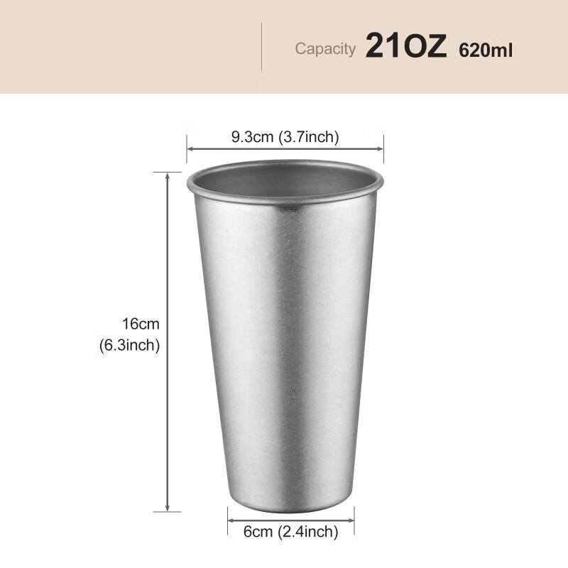 

Retro Stainless Steel Water Bottle 680ml