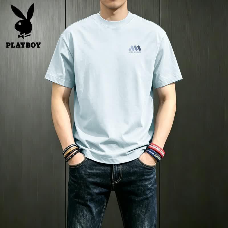PLAYBOY Men's 2026 Summer Short Sleeve T-Shirt