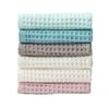 100% Cotton Bath Towel Set For Adult Child Super Absorbent Soft Bathroom Waffle Towel Solid Color Kitchen Clean Towels