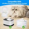 Cat Water Fountain Filter Replacement Filters for Pet Dispenser Quadruple Filtration System Filters for Pet Water Fountain