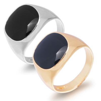 Kul Herre Kortfattet Mote Smykker Titan Rustfritt Stål Ring