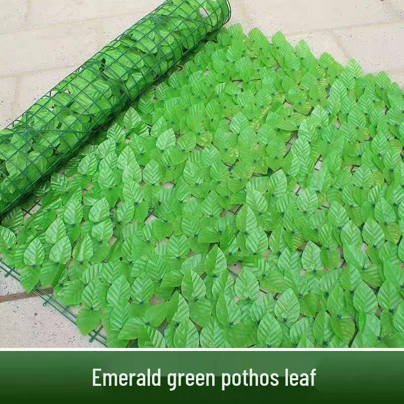 Large Leaf Plant Simulation for Balcony, Railing, or Wall Decoration