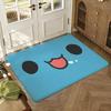 1pc Kwaii Anime B-Bugcat CapooS Floor Mat Soft Thickened Absorbent Non-Slip Bedroom Living Room Door Mat Home Decor Flannel Rugs