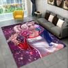 Joker Girl Cartoon Area Rug,Carpet Rug for Home Living Room Bedroom Sofa Playroom Kitchen Doormat Decor,Child Non-slip Floor Mat