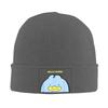 Halloween Hello Friend Card Portrait Knitting Hat  Trendy Caps Female Male Hippie Beanie Hats Spring Custom Elastic Bonnet Hats