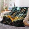 Winged Dragons  Print Flannel Blanket, High quality Comfortable for All Seasons, Home Decor, Warmth and Comfort